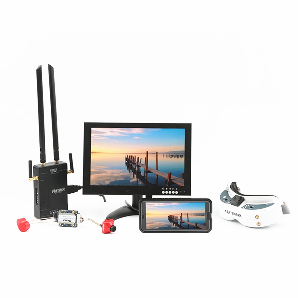 R2TECK NEXG1 720P/480P Digital Zero-delay Wireless FPV VTX Transmitter Receiver Transmission System