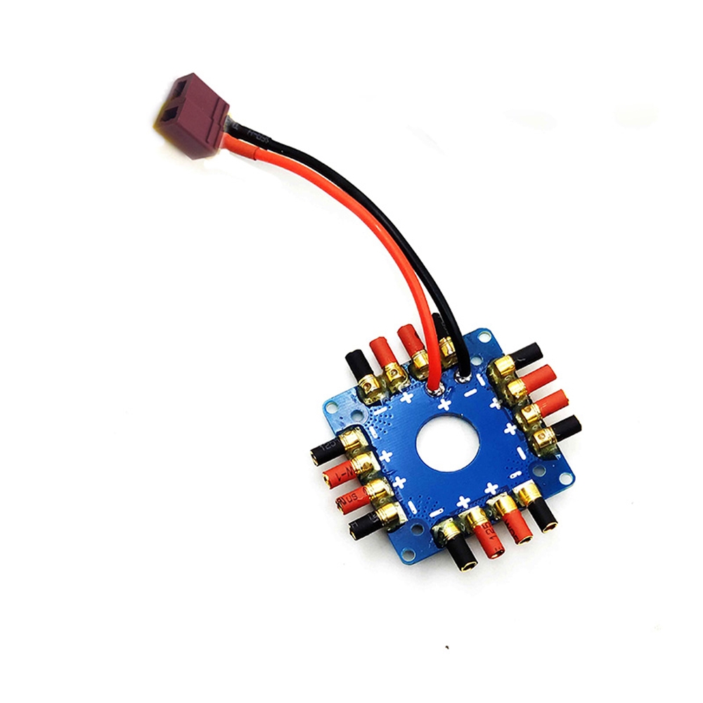 Strømforsyning Distribusjonskort ESC Kobling Plate XT60 Plug for FPV RC Racing Drone