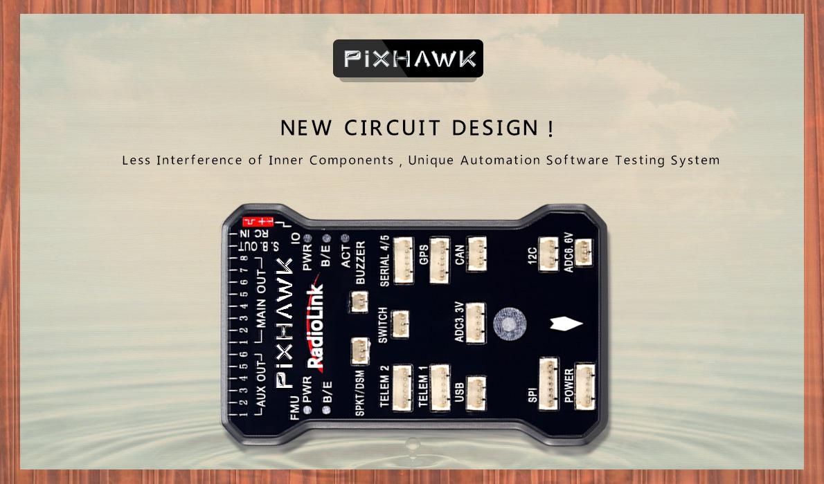 Radiolink PIXHAWK Flight Controller 32 Bit w/ Power Module for RC Racing Drone Quadcopter
