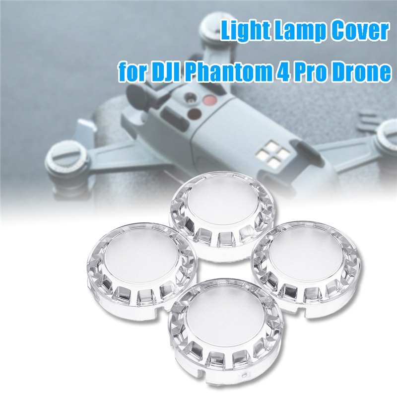4PCS LED Shade Lights Lamp Cover for DJI Phantom 4 Pro RC Drone