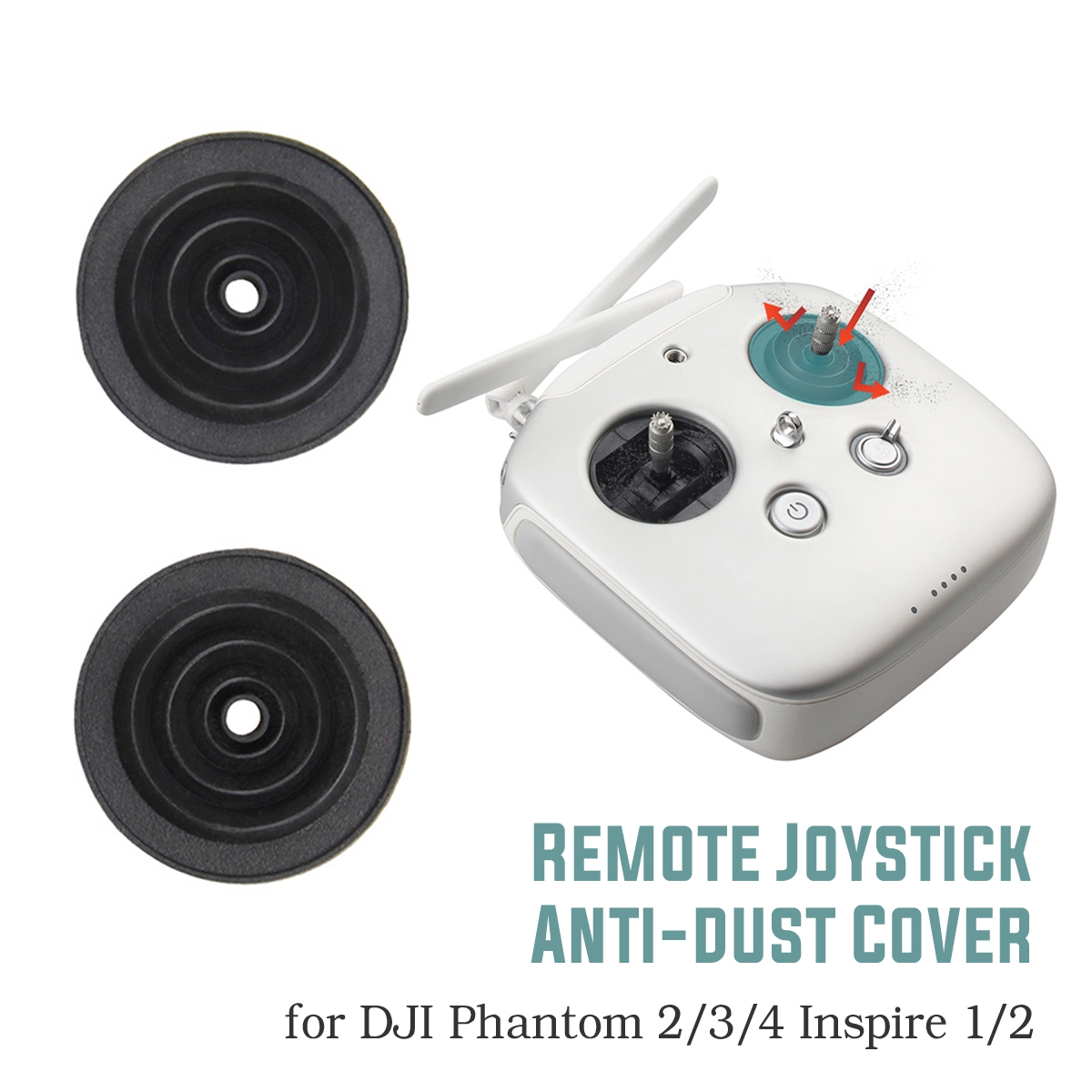 Dust-proof Remote Controller Joysticks Cover RC Quadcopter Parts For DJI Phamtom 3 4 Pro Inspire 1 2