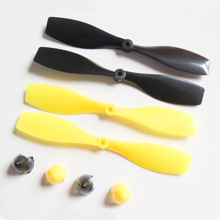Oversky 75mm Propeller Props Blade Set 2.0mm Mounting Hole for Micro RC Drone Quadcopter