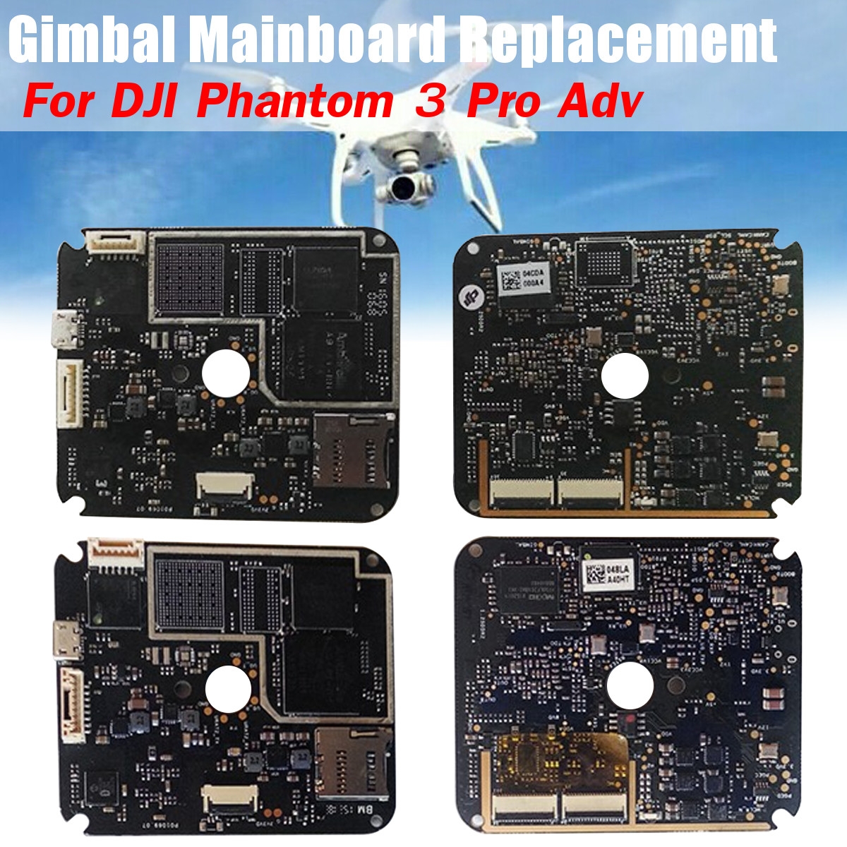 Gimbal Mainboard Circuit Board RC Quadcopter Parts for DJI Phantom 3 Pro Adv