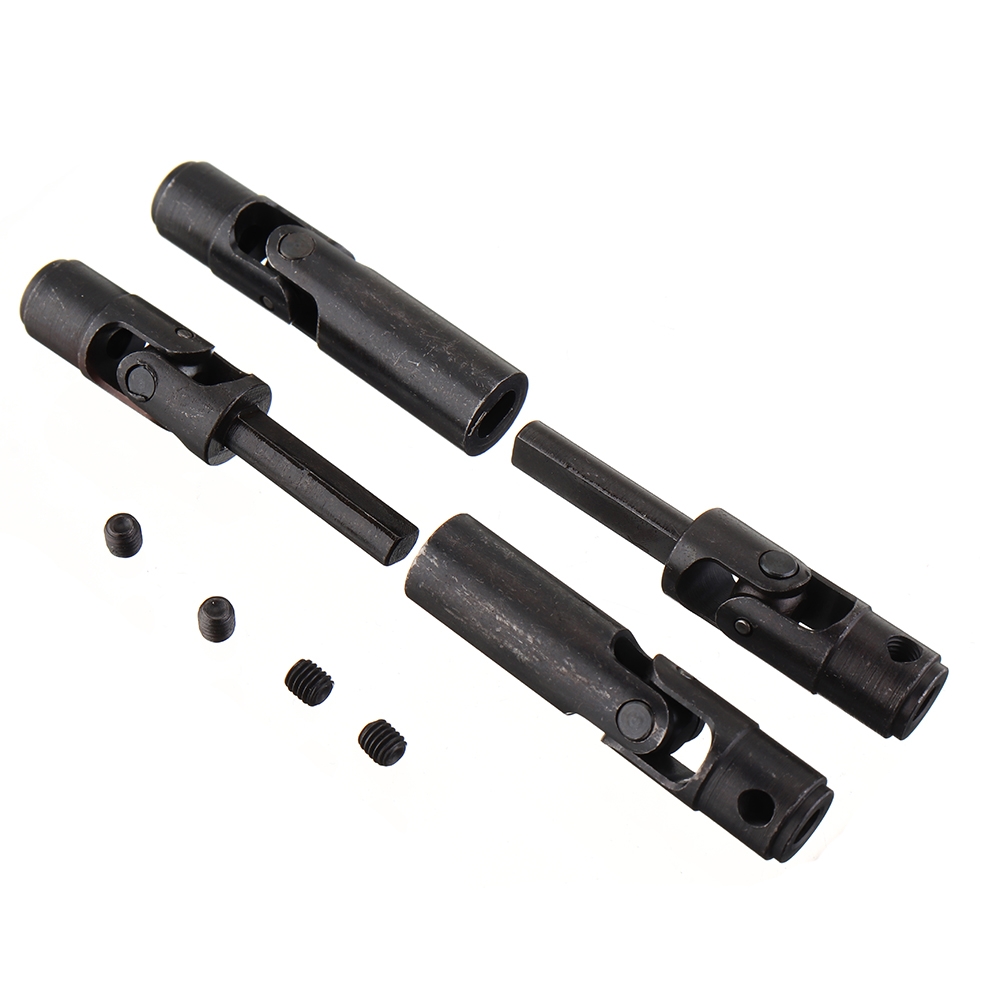 1Pair Front And Rear Drive Shaft For JJRC Q65 2.4G 1/10 Jedi Crawler Military Truck 4WD Off-Road Vehicle Models RC Car Parts