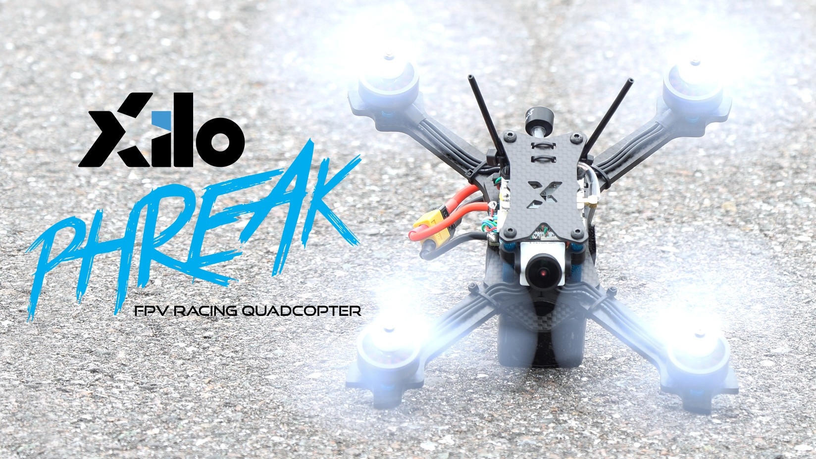 XILO Phreak 3/4/5/6 Inch 4mm Arm 3K Carbon Fiber FPV Racing Frame Kit for RC Drone