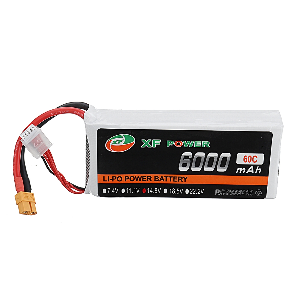 XF POWER 7.4V 550mAh 80C 2S Lipo Battery XT30 Plug for FPV Racing Drone