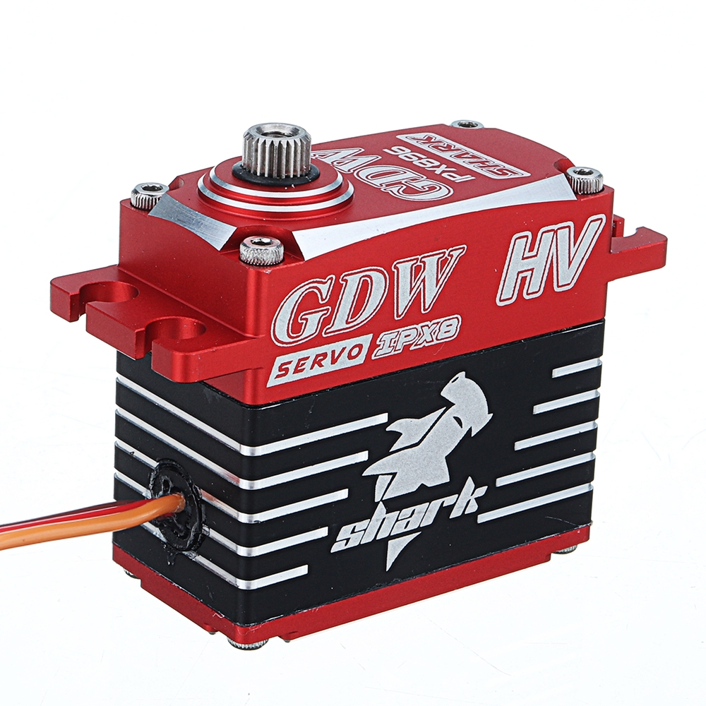 GDW BLS896 IPX896 Shark 38KG 160° Metal Gear Brushless Waterproof Digital Servo For RC Models