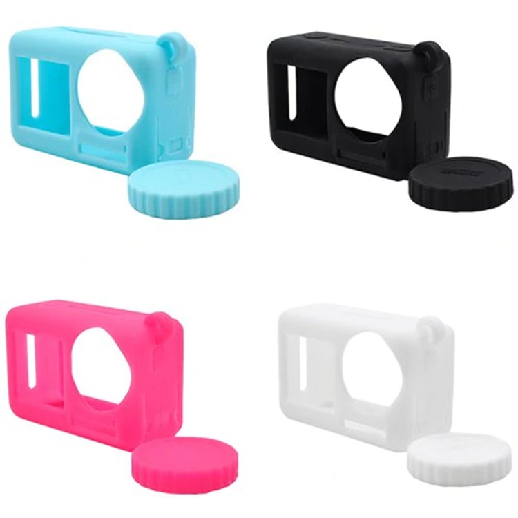 STARTRC Silicone Protective Lens Cover Case Housing Neck Strap Wrist Rope for DJI Osmo Action Camera