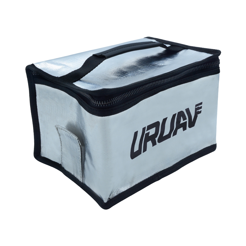 URUAV UR11 Fireproof Explosionproof LiPo Battery Portable Safety Bag Built-in Charging 14X16X21mm - Photo: 1