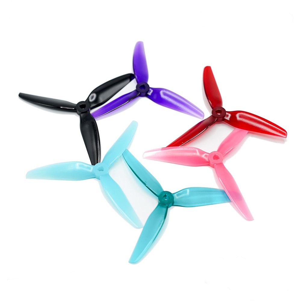 HQProp DP5.1X4.6X3 3-blade 5.1Inch Poly Carbonate POPO Propeller 2CW+2CCW