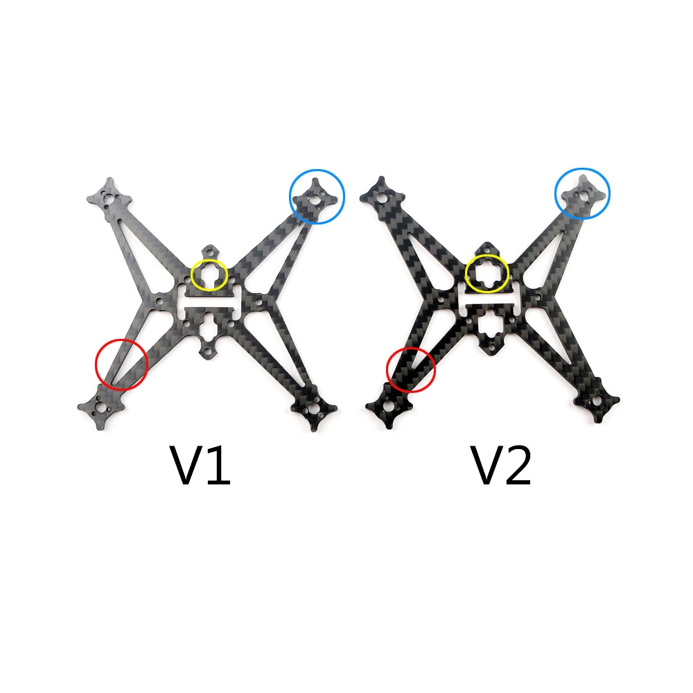 Happymodel Sailfly-X Spare Part Upgrade V2 105mm Wheelbase Bottom Plate for RC Drone FPV Racing