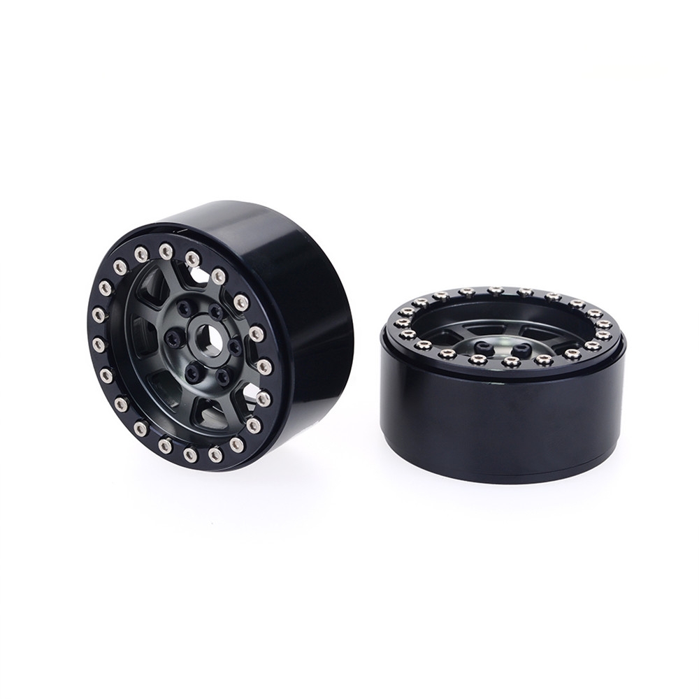 2PCS ZD Racing 1.9 inch Aluminum Alloy Wheel Hub for 1/10 RC Car Crawler Axial SCX10 SCX10 II 90046 TRX4 D90