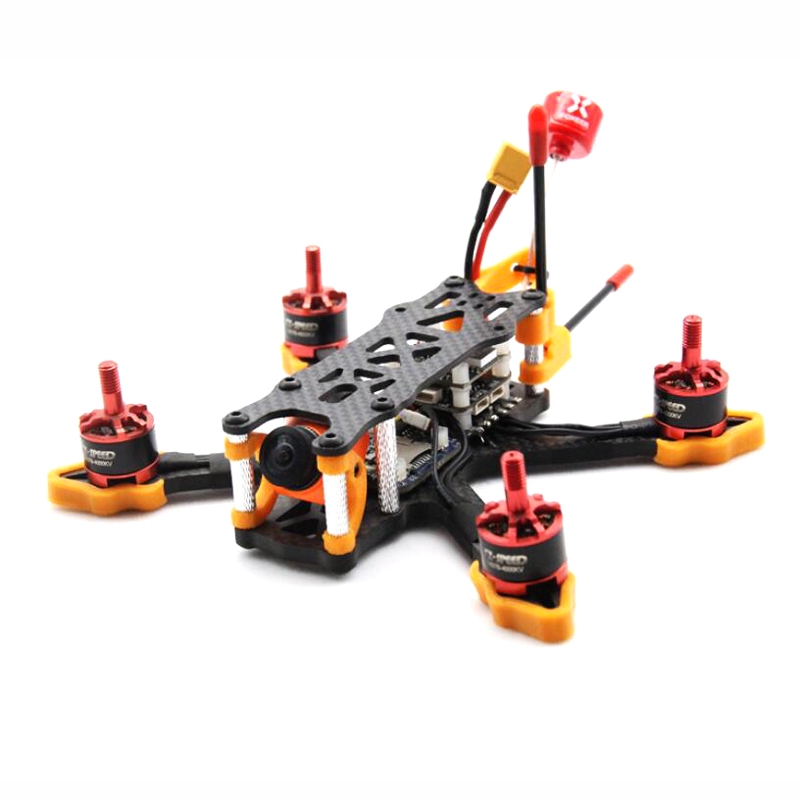 ZJWRC 140mm Wheelbase 3 Inch 4mm Arm Carbon Fiber FPV Racing Frame Kit for RC Drone