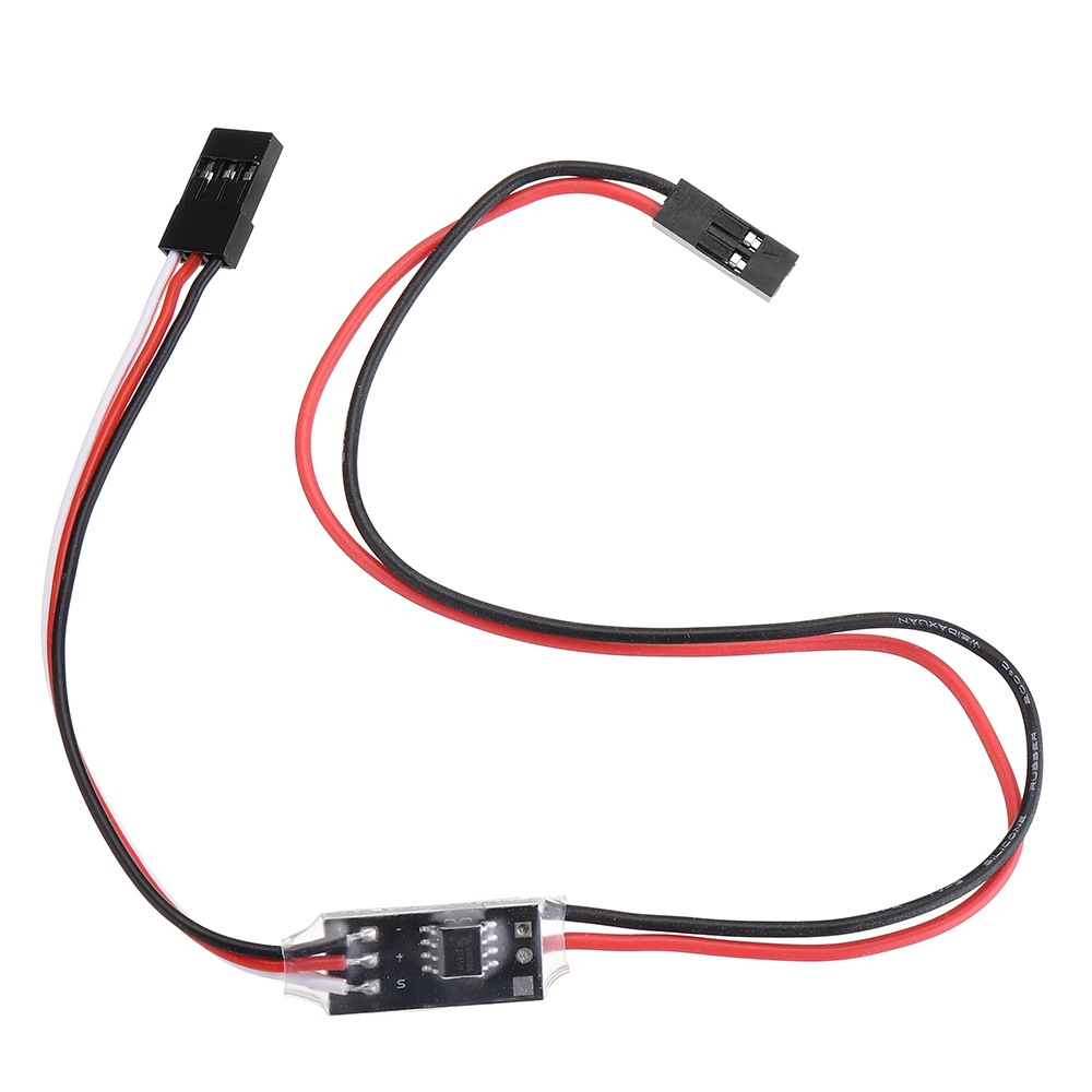 2.7A 1S Dual Way Micro Brush ESC 3.3-6V Winch Reversing with Overheat Out of Control Protection for DIY RC Model