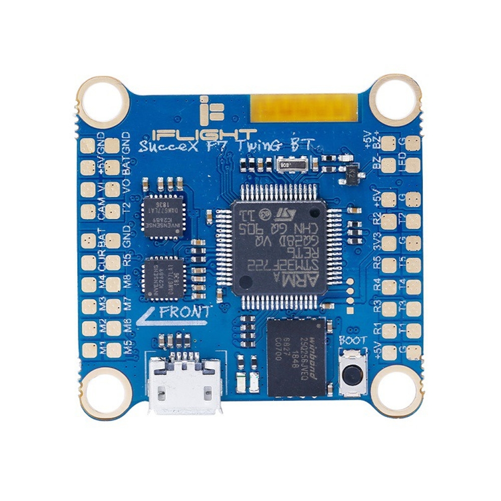 iFlight SucceX F7 TwinG V1.0 BlueTooth BT STM32F722RET6 Flight Controller(Dual ICM20689) with 30.5*30.5mm mounting hole for FPV drone