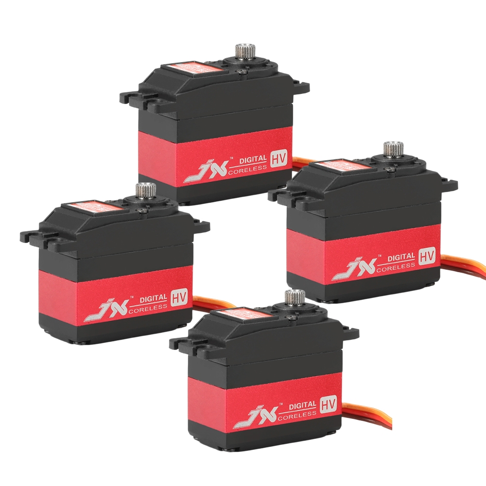 4PCS JX PDI-HV5932MG-360° Coreless 30KG Metal Gear Large Torque Digital Servo For RC Robot