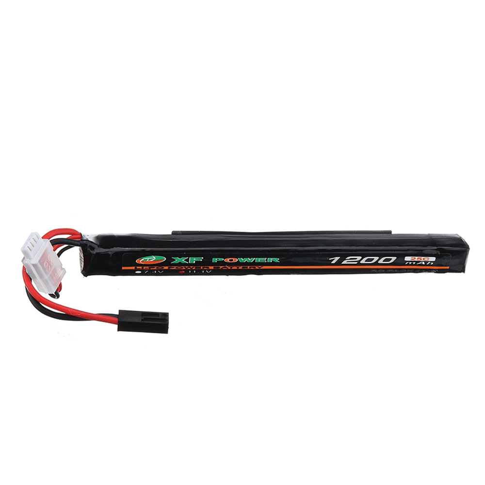 XF POWER 11.1V 1200mAh 25C 3S Lipo Battery Small Tamiya Plug