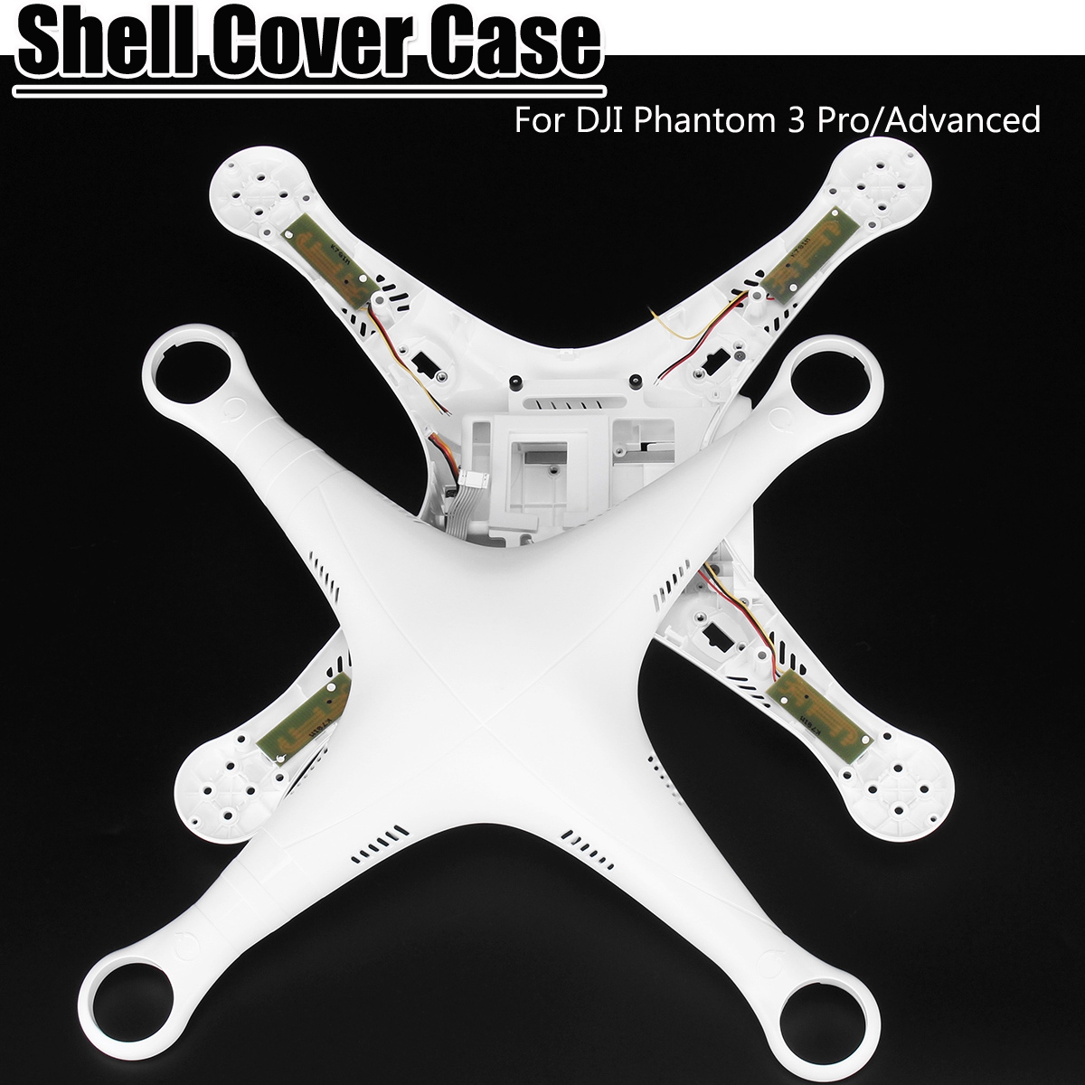 Body Bottom Shell Upper Cover Case With Screws RC Quadcopter Parts for DJI Phantom 3 Pro/Advanced