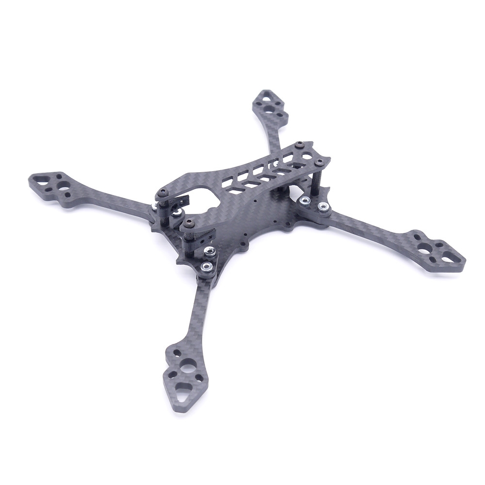 SLAMNASTY 207mm Wheelbase 5mm Arm 3K Carbon Fiber Frame Kit for RC Drone FPV Racing