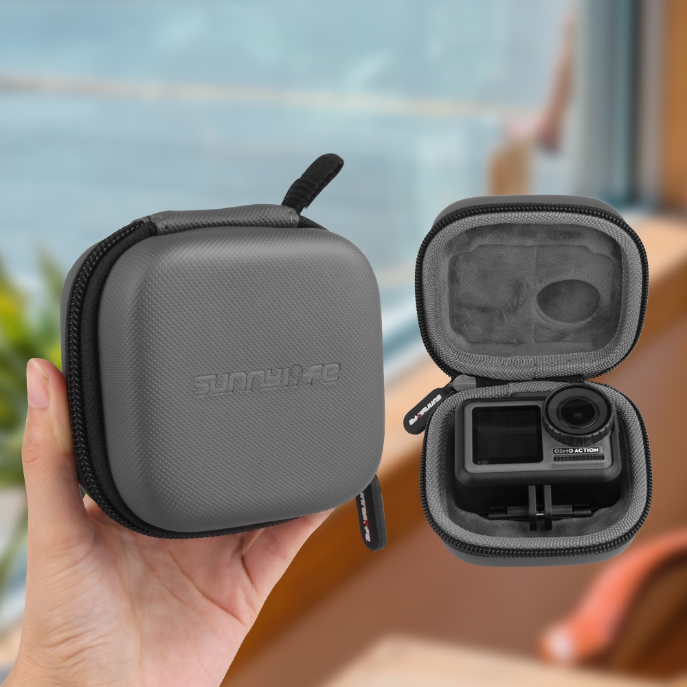 Sunnylife Portable Carrying Case Storage Bag for DJI OSMO Action Camera