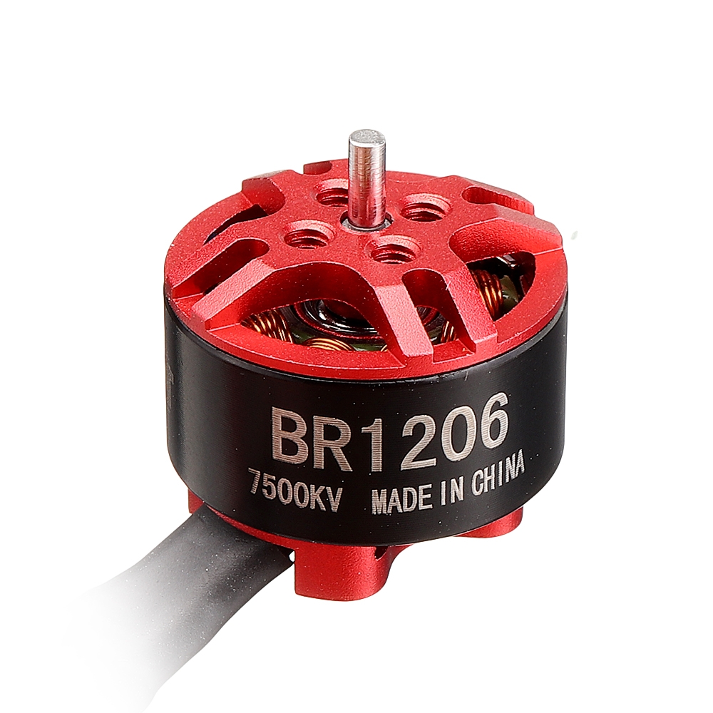 $7.9 For Racerstar BR1206 1206 4500KV 6000KV 7500KV 2-4S Brushless Motor for RC Drone FPV Racing