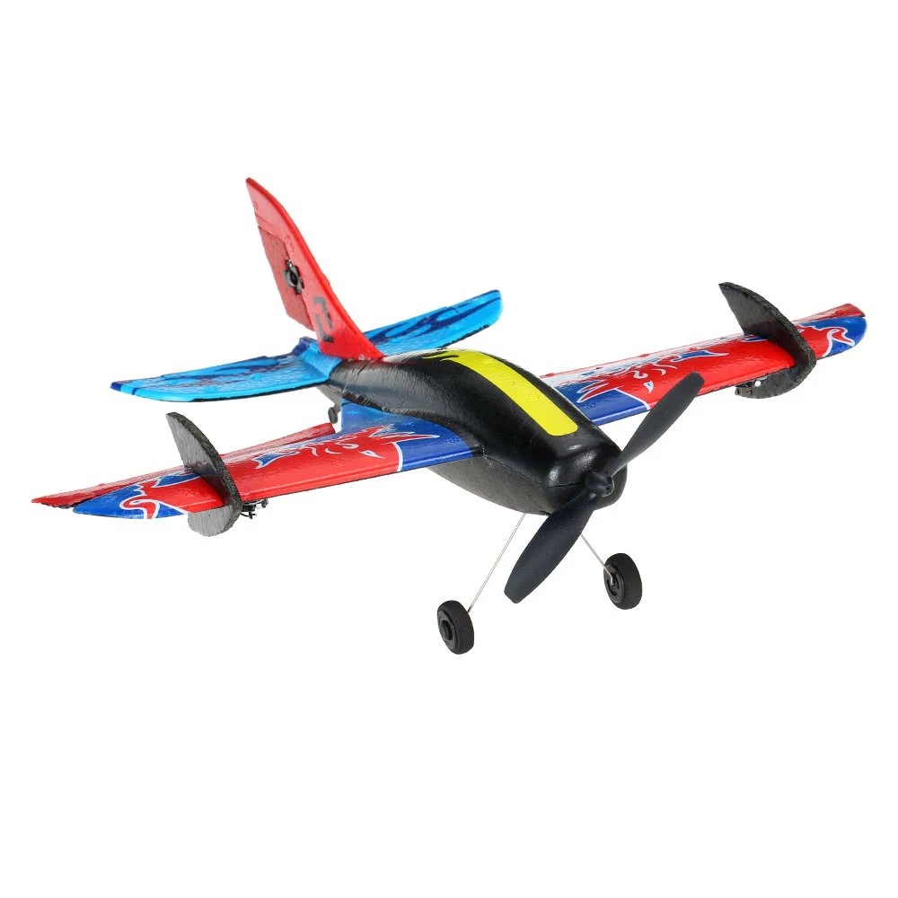 Techboy Mini Bull 2.4G 3CH 345mm Wingspan EPP 360 Degree Rotation RC Airplane RTF