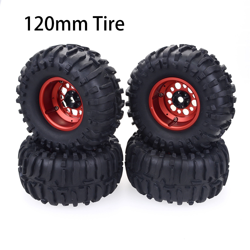 1/10 2.2Inch RC Car Wheel Tires For Redcat HPI FTX Mauler TRX4 RGT Traction Hobby Founder II Axial SCX10 II VRX Racing