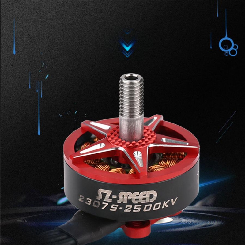 SZ-Speed 2307S 2307 1750KV 5-6S Brushless Motor for RC Drone FPV Racing