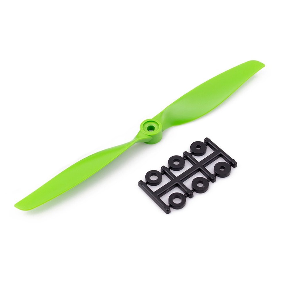 1 Piece HQProp 7040 7x4 CW/CCW Propeller Slow Flyer 2 Blade Green Nylon/Glass Fiber Composite For RC Airplane Multirotors