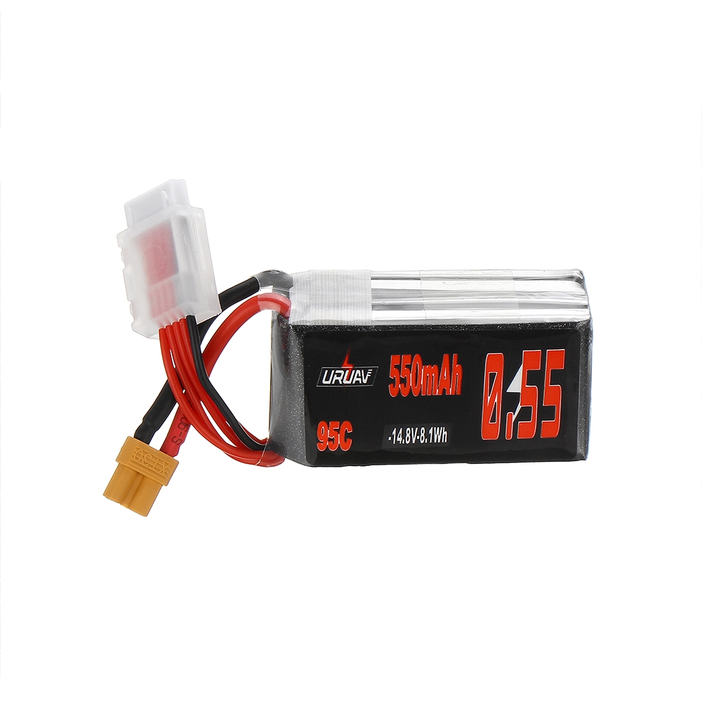 URUAV 18.5V 550mAh 95C 5S Lipo Battery XT30 Plug for RC Racing Drone