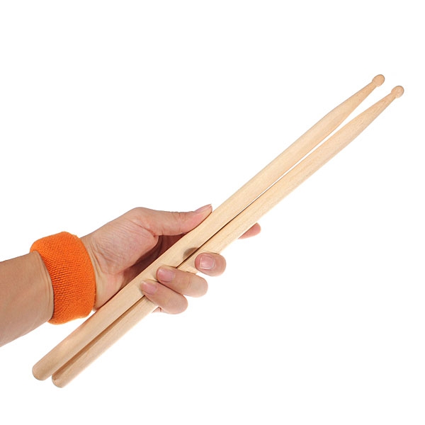 1 Pair 5A 16 Inch Maple Drumsticks for Drummer