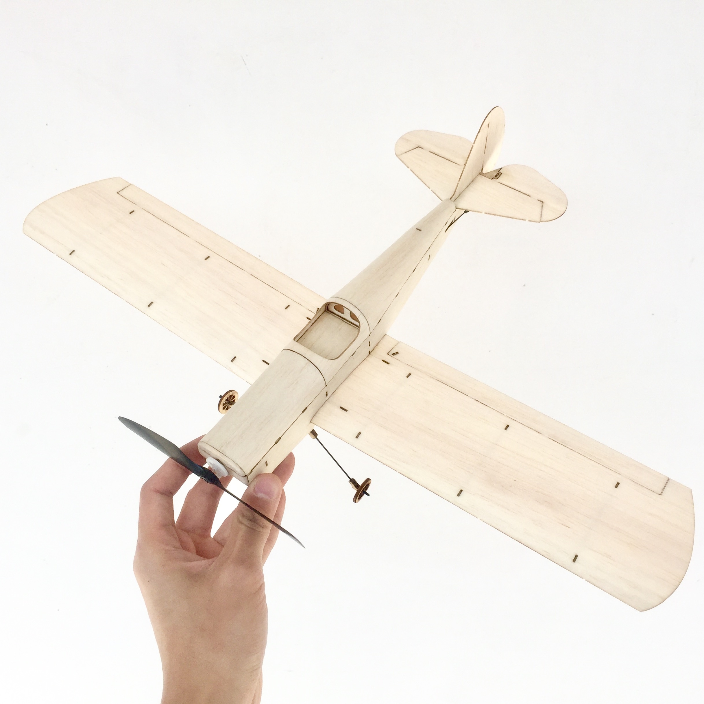 MinimumRC Spacewalker 460mm Wingspan Balsa Wood Laser Cut RC Airplane KIT