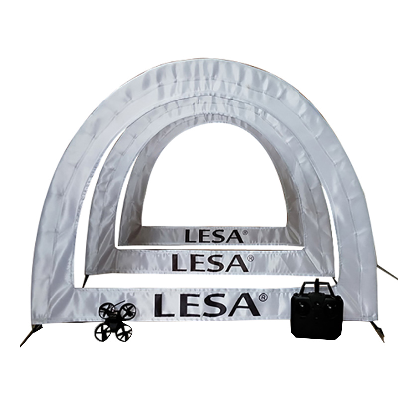 LESA AirArch80 LED Flash Racing Small Arch Crossing Through Door Barrier Gate For Tiny Whoop Blade Inductrix FPV Racing Drone