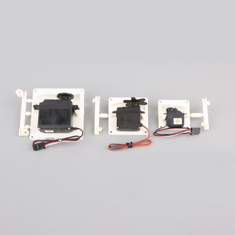 A Pair Servo Protection Cover Protector Housing Case for 6-9g/17g/36g/55g RC Servo RC Airplane Aircraft