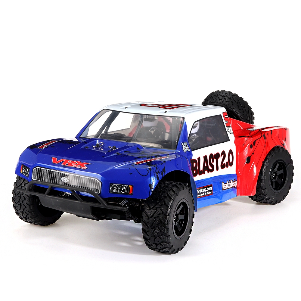 VRX RH1008 1/10 2.4G Force.18 Methanol Fuel Stroke Engine RC Car 75km/h High Speed RTR Truck Vehicle Models