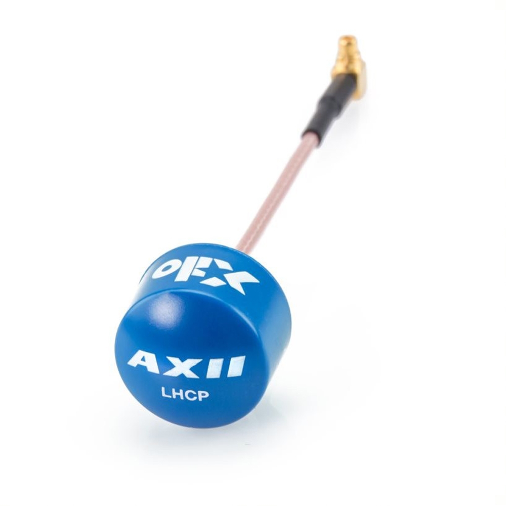 XILO AXII MMCX Right Angle/Straight 5.8GHz 1.6dBi FPV Antenna LHCP/RHCP For FPV Racing Drone - Photo: 1