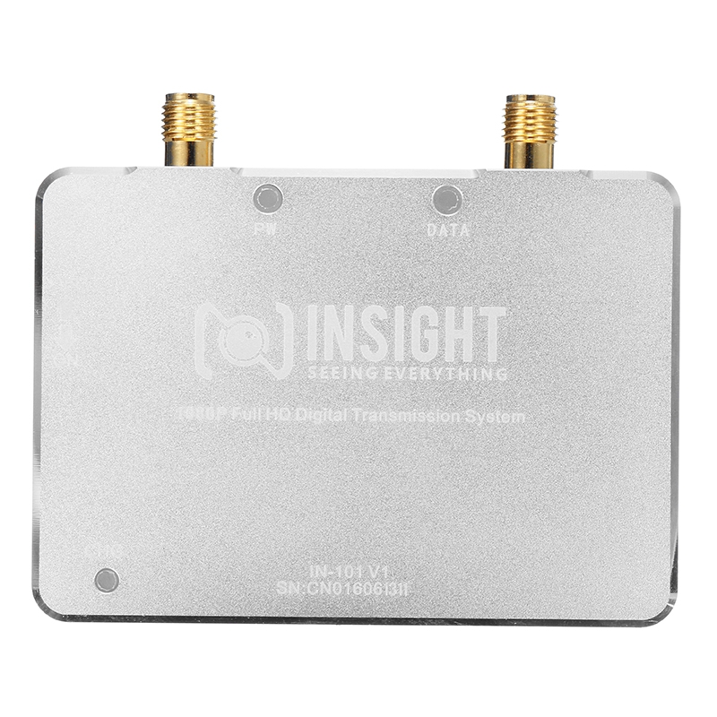 INSIGHT 5G 100mW/200mW 1080P Full HD Digital FPV Wireless Video Transmitter Receiver Combo w/ OSD 