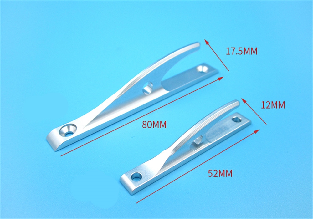 CNC Aluminum Gasoline Rescue Retrieve Salvage Hook Set for RC Boat Model Spare Parts