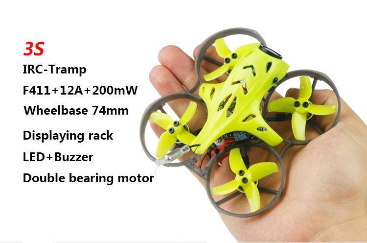 LDARC ET75 HD 74mm F4 OSD 3S FPV Racing Drone PNP BNF w/ Caddx Turtle V2 1080P Camera