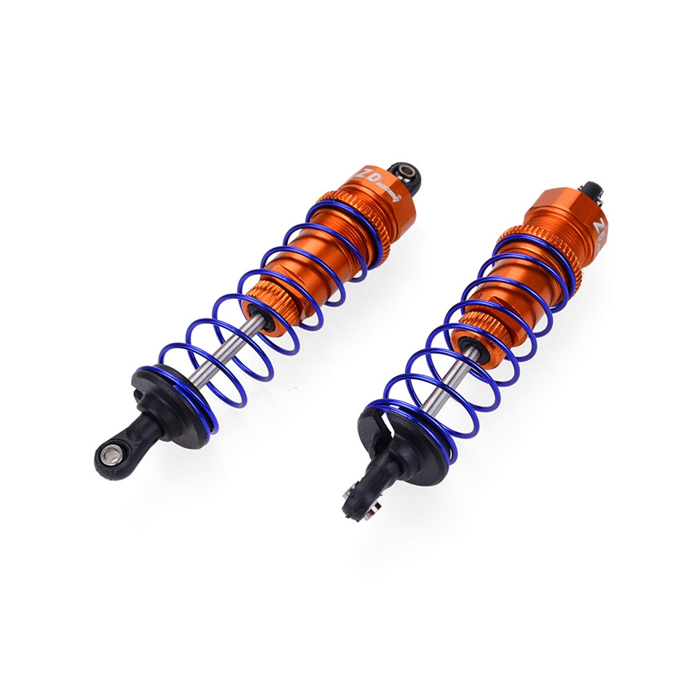 2PCS ZD Racing 7359 Alloy Oil Filled Rear Shock Damper Absorber for 1/10 HSP Redcat Hongnor LRP HPI Hobao