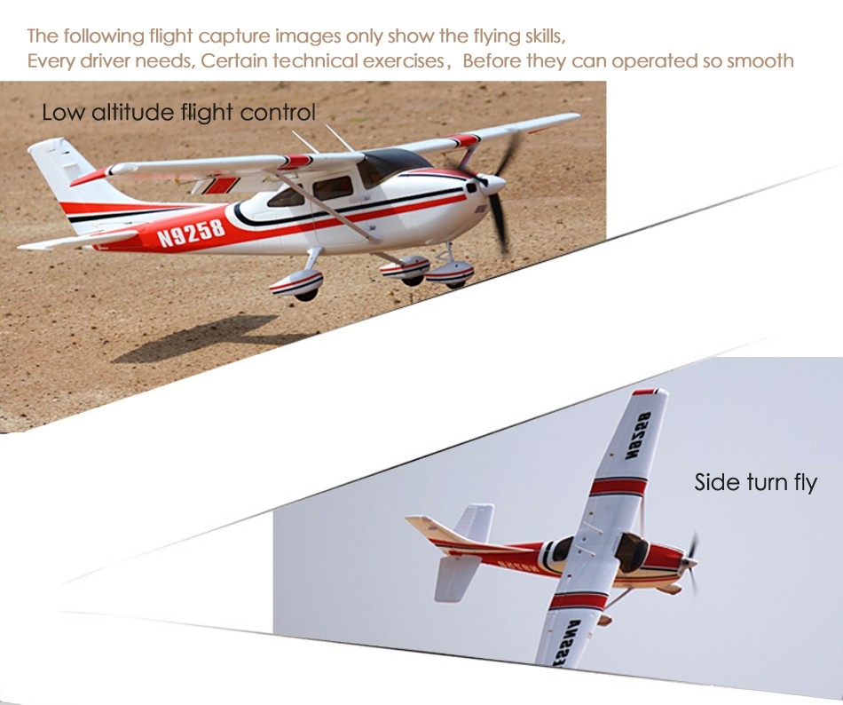 15% off for Hookll Cessna 182 1400mm Wingspan EPO RC Airplane KIT/PNP Aircraft Scale Plane Zoomed Fixed Wing