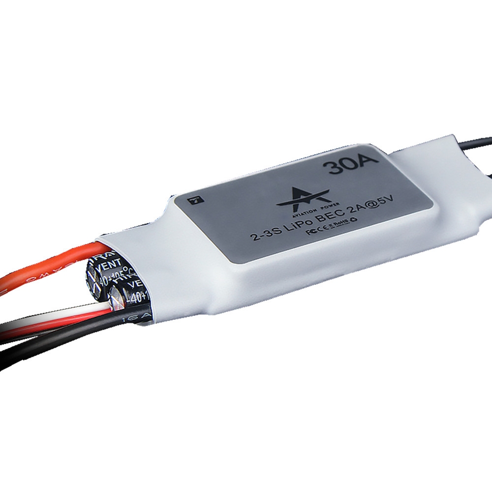 T-MOTOR AT 2~3S 30A 5V/2A Brushless ESC for RC FPV Racing Drone