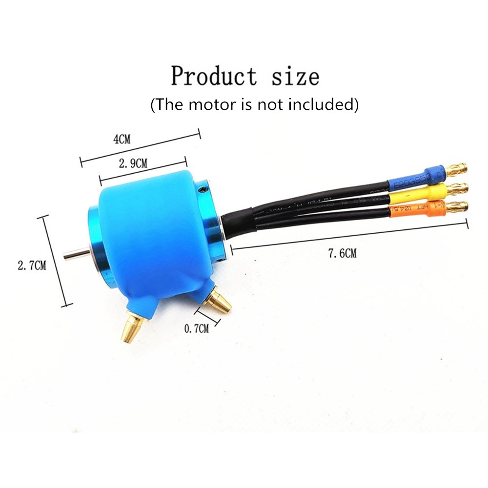1PC 29mm Silicone Water Cooling Jacket for 540/3650/3660/3674 RC Boat Marine Motor