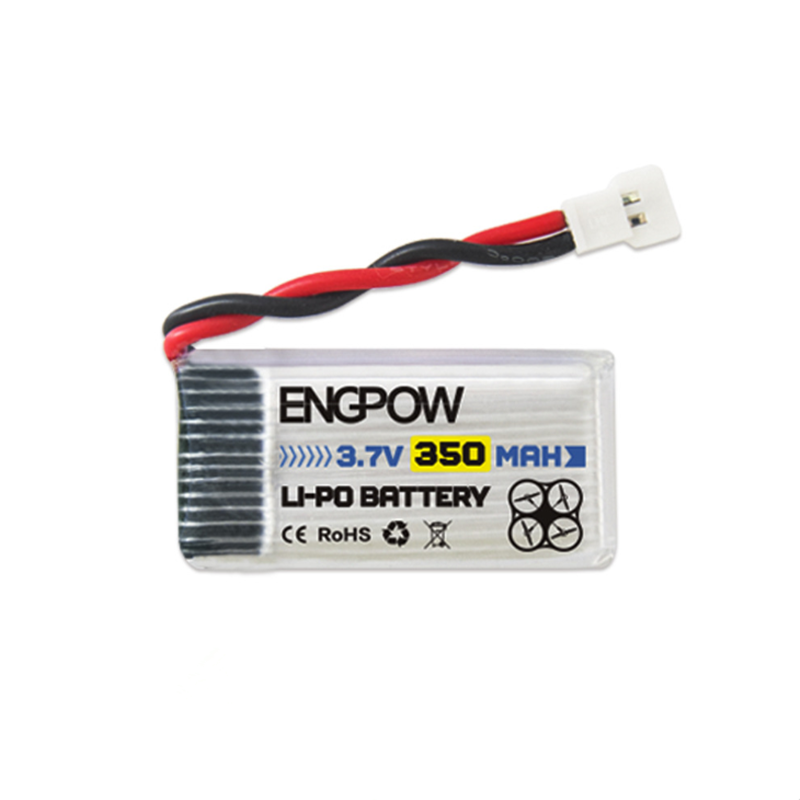 3.7V 350mAh 25C Lipo Battery for Hubsan H107D FY310B M62