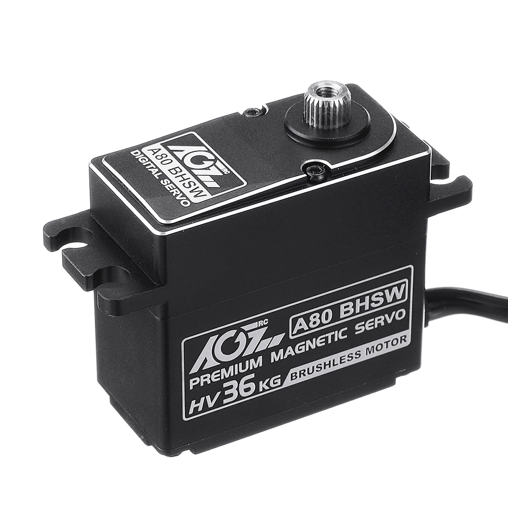 AGF A80BHSW 36KG HV Brushless Waterproof Digital Servo For 1/8 1/10 RC Car RC Airplane Robot