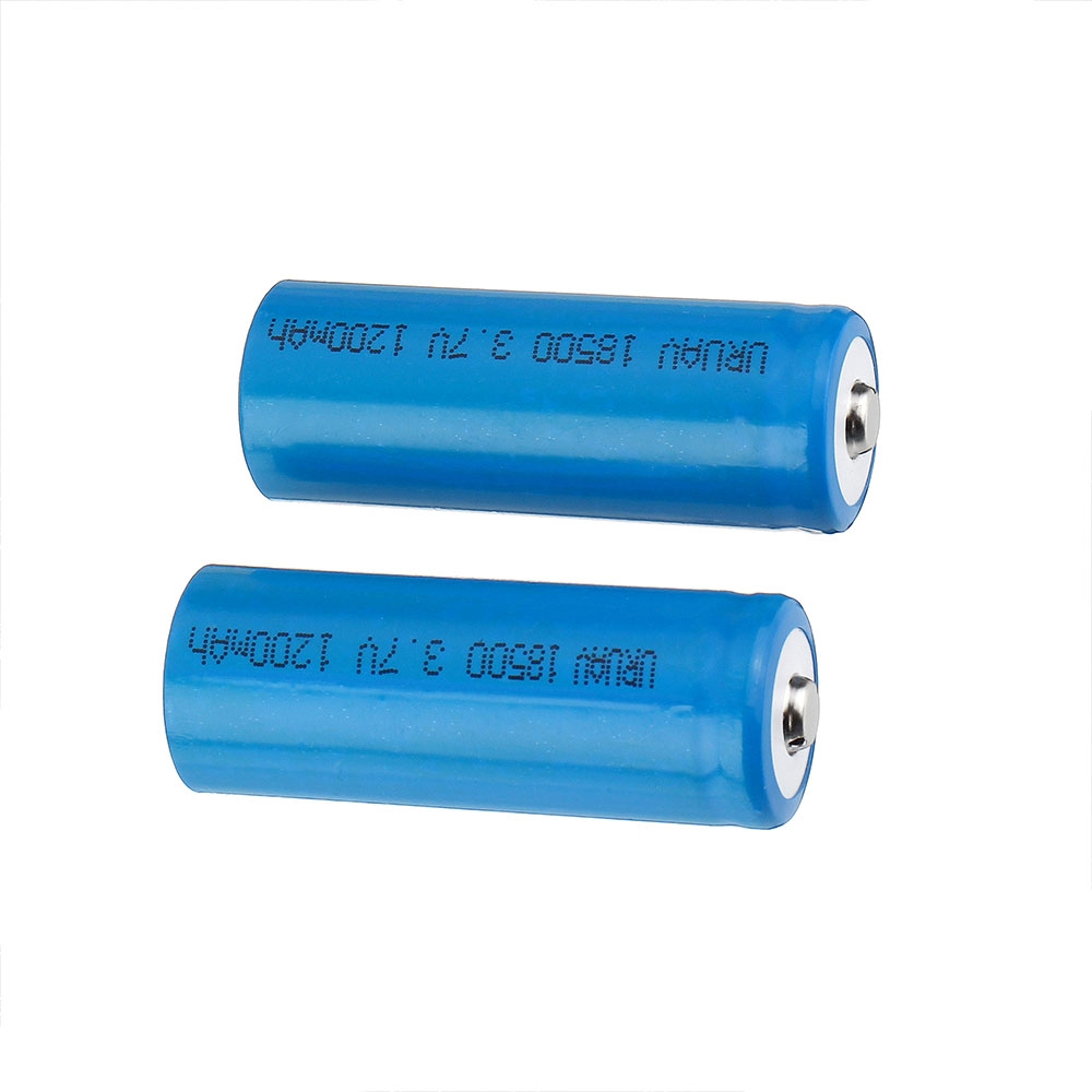 2Pcs 3.7V 1200mAh 18500 Li-ion Battery for Frsky X-Lite Radio Transmitter