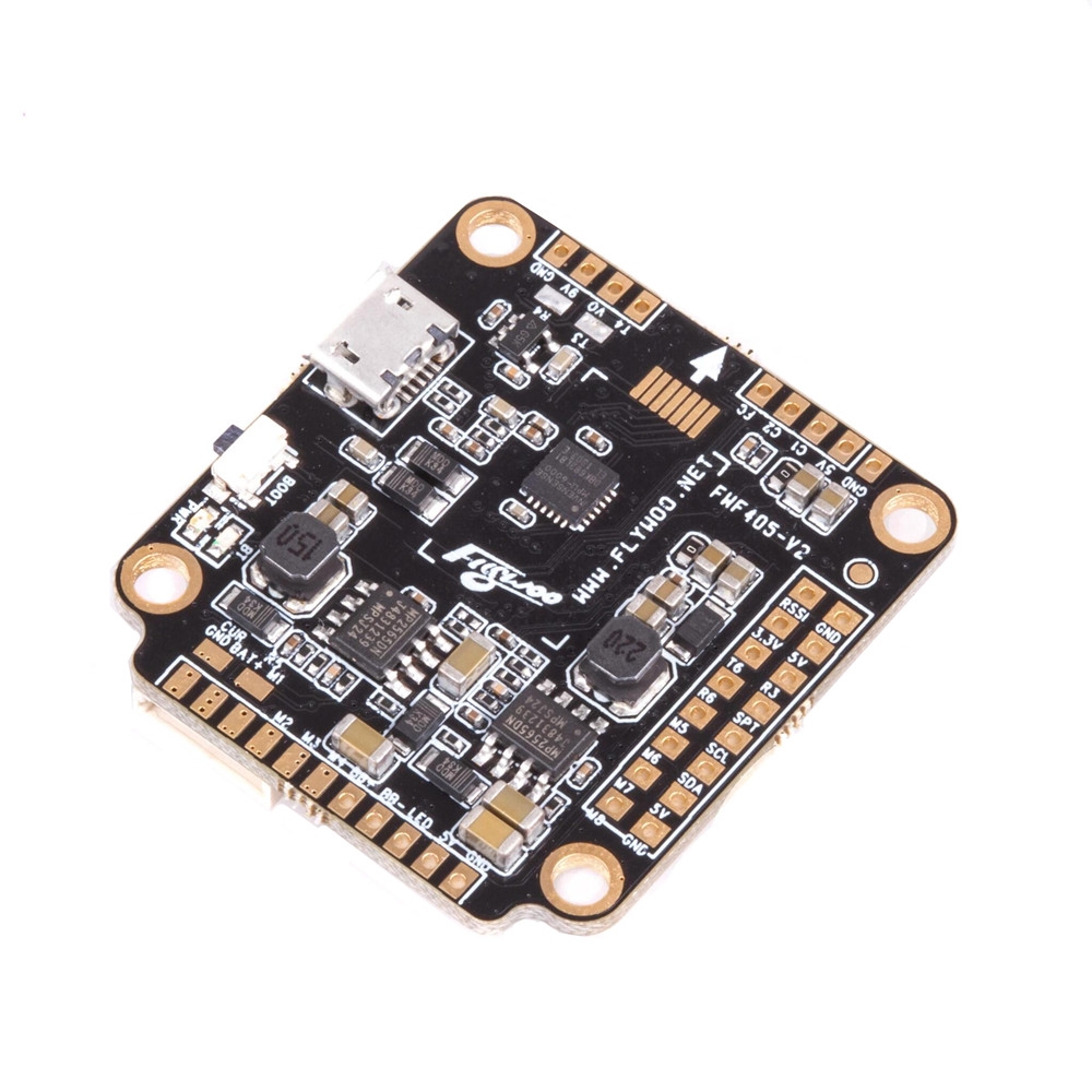 30.5x30.5mm Flywoo GOKU F405 V2 Dual Gyro Flight Controller AIO OSD BEC 3-8S for RC Drone FPV Racing