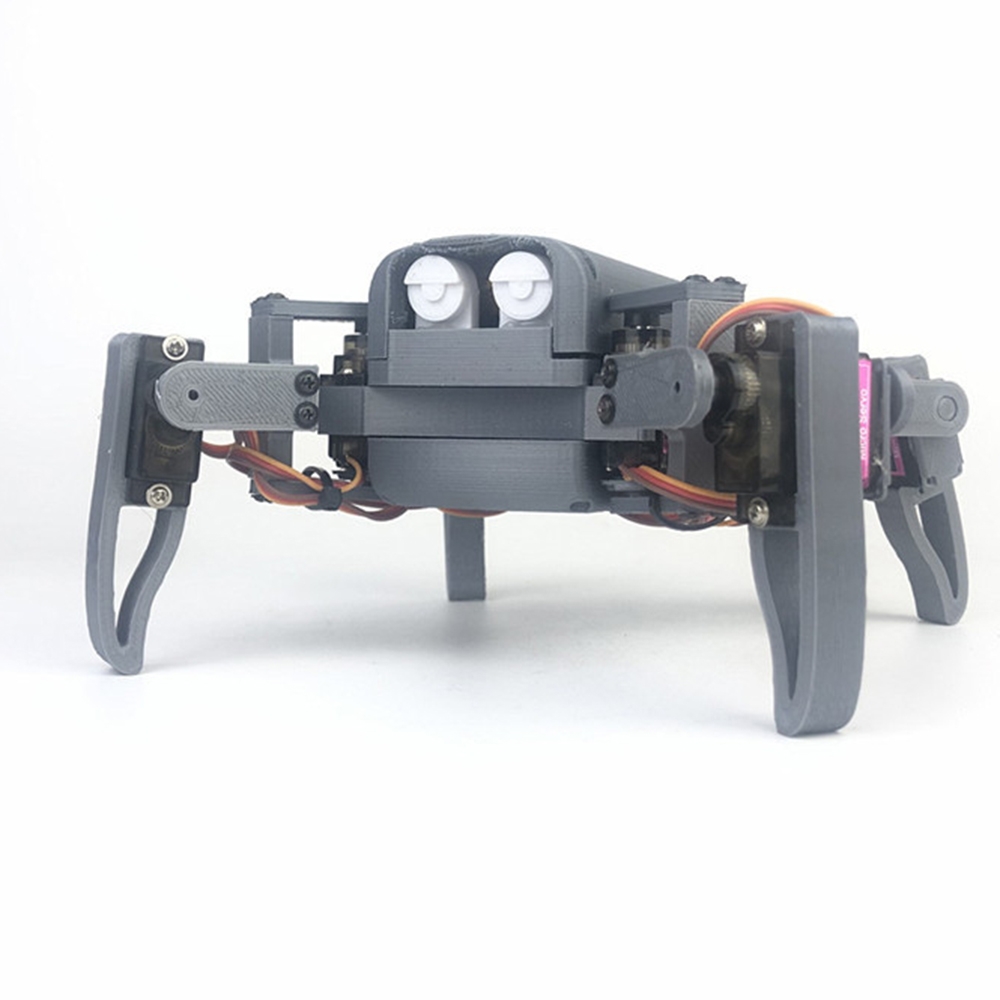 Small Hammer DIY 4-Legs Open Source RC Robot Wifi PC APP Control Educational Kit