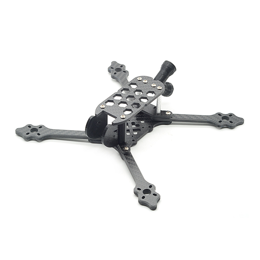 FlyFox Digital 215mm 5mm Arm Carbon Fiber Frame Kit Support DJI FPV System for RC Drone