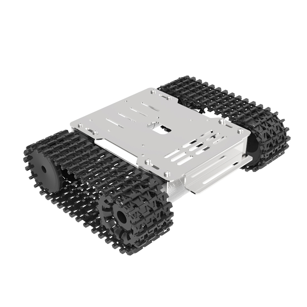 XIAO R MINI Stainless Steel DIY RC Robot Car Tank Chassis